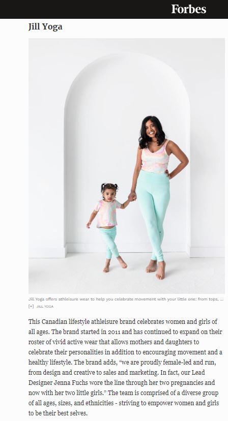 Forbes Feature - Mother’s Day Gift Guide: The Best Mommy And Me Fashion