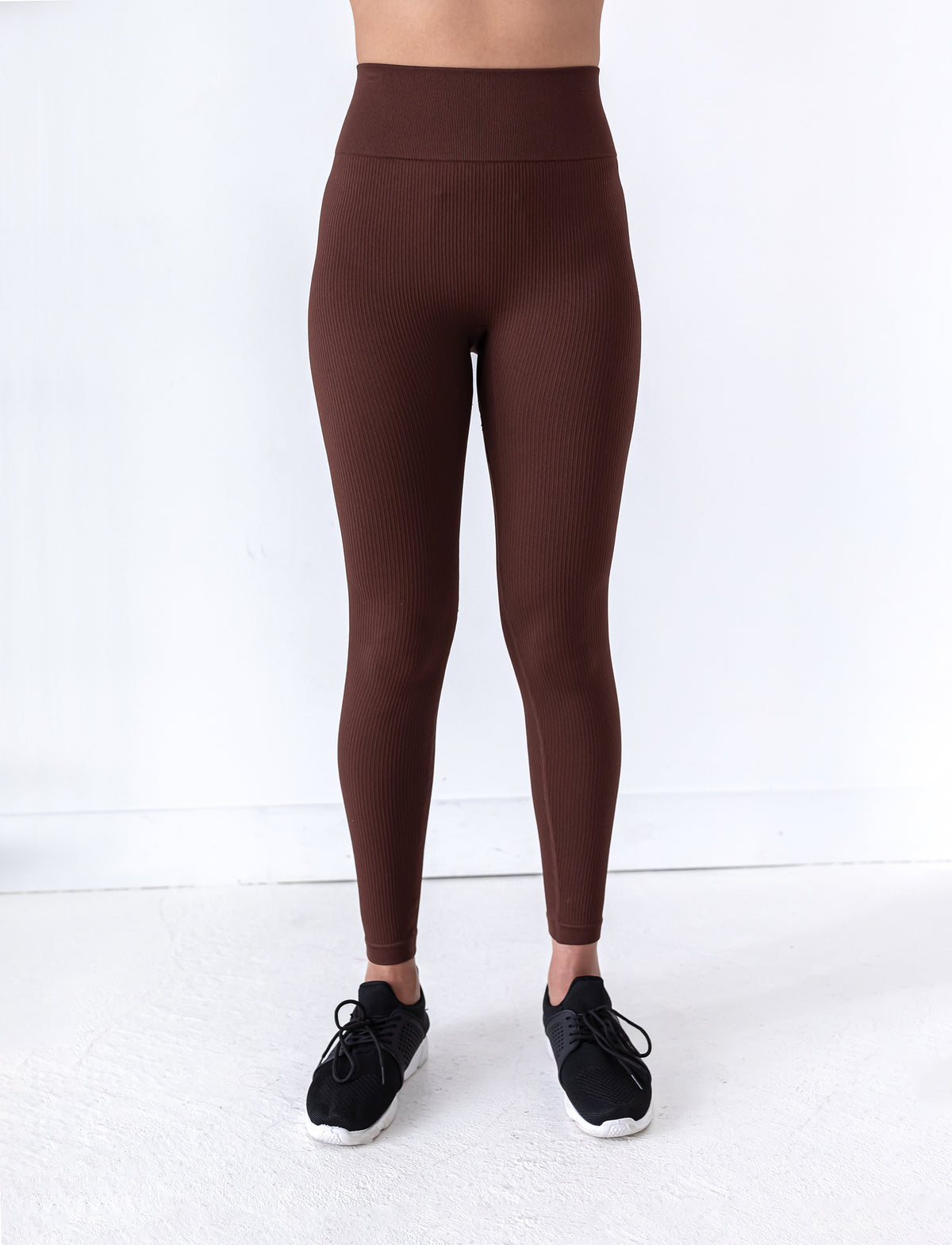 LADIES SEAMLESS RIB LEGGING