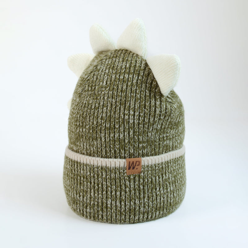 Little Boy's Dino Knit Toque