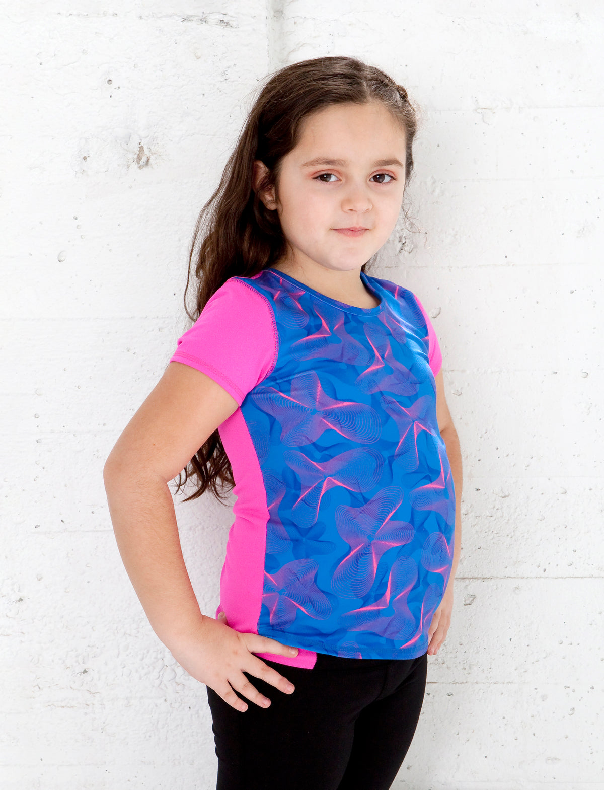 GIRLS 2-6 ACTIVE TEE