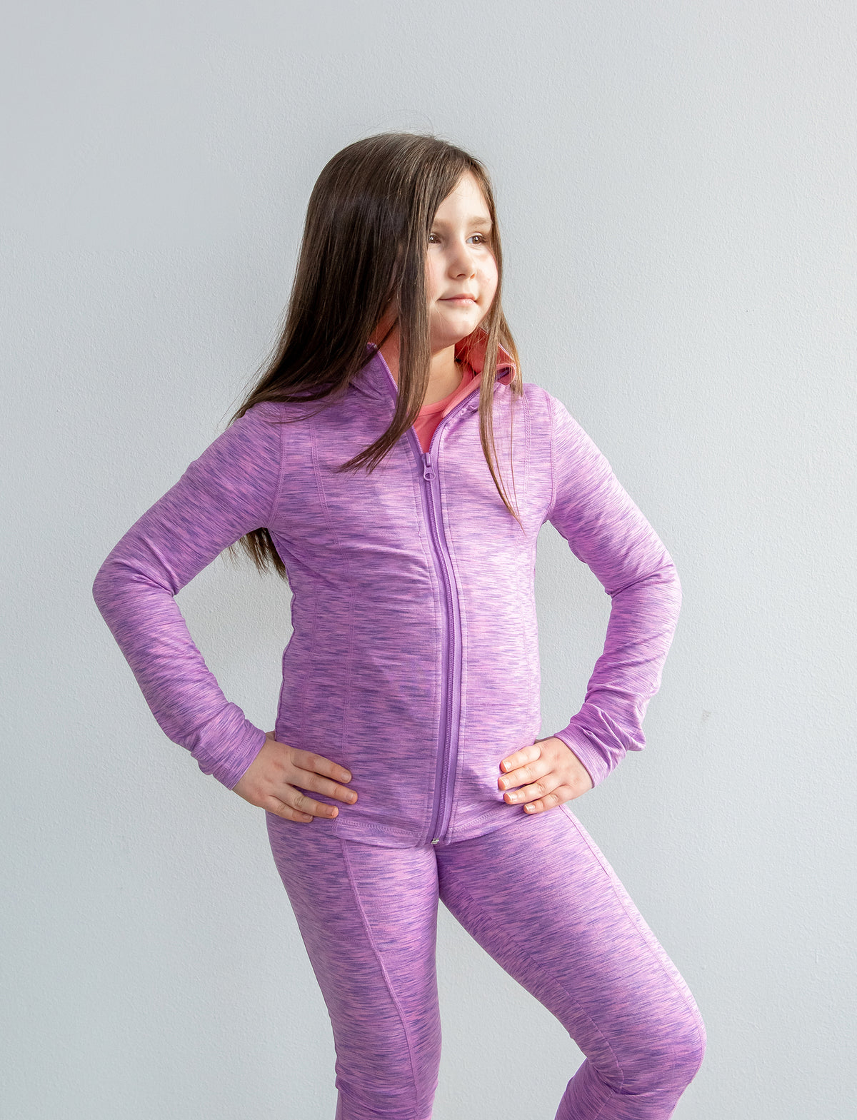 GIRLS 2-6 YOGA JACKET