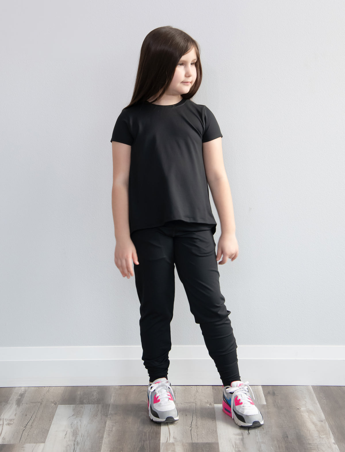 GIRLS 2-6 SPLIT BACK T-SHIRT