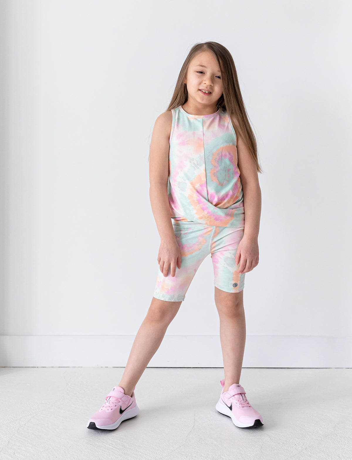 GIRLS 2-6 BIKE SHORT W/ POCKETS