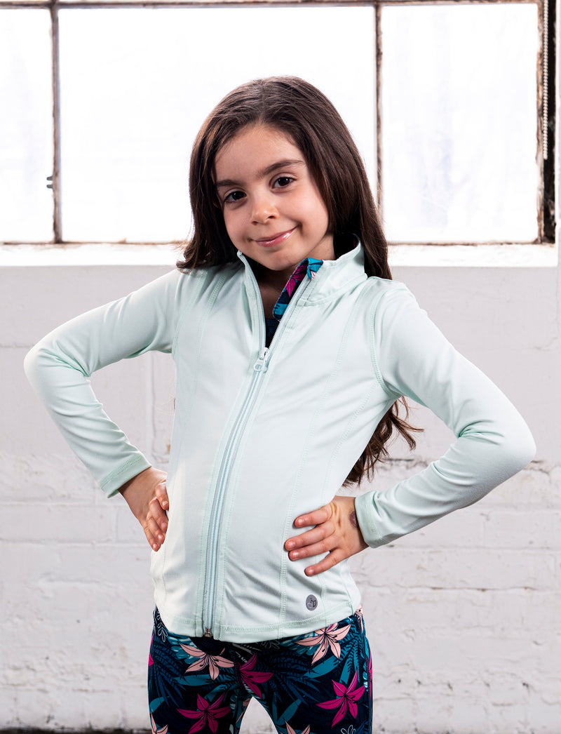 GIRLS 2-6 YOGA JACKET