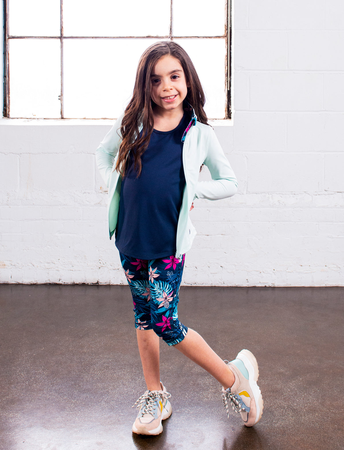 GIRLS 2-6 YOGA JACKET