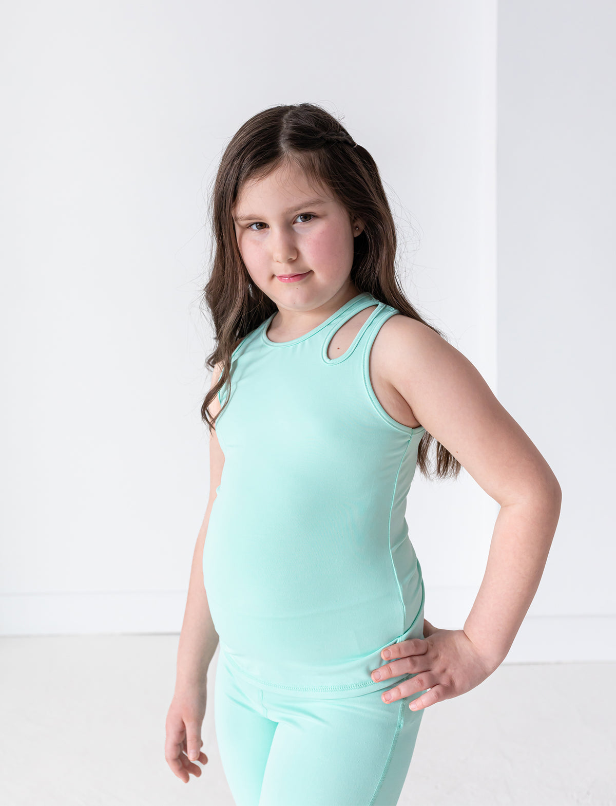 GIRLS 2-6 KEYHOLE ACTIVE TANK