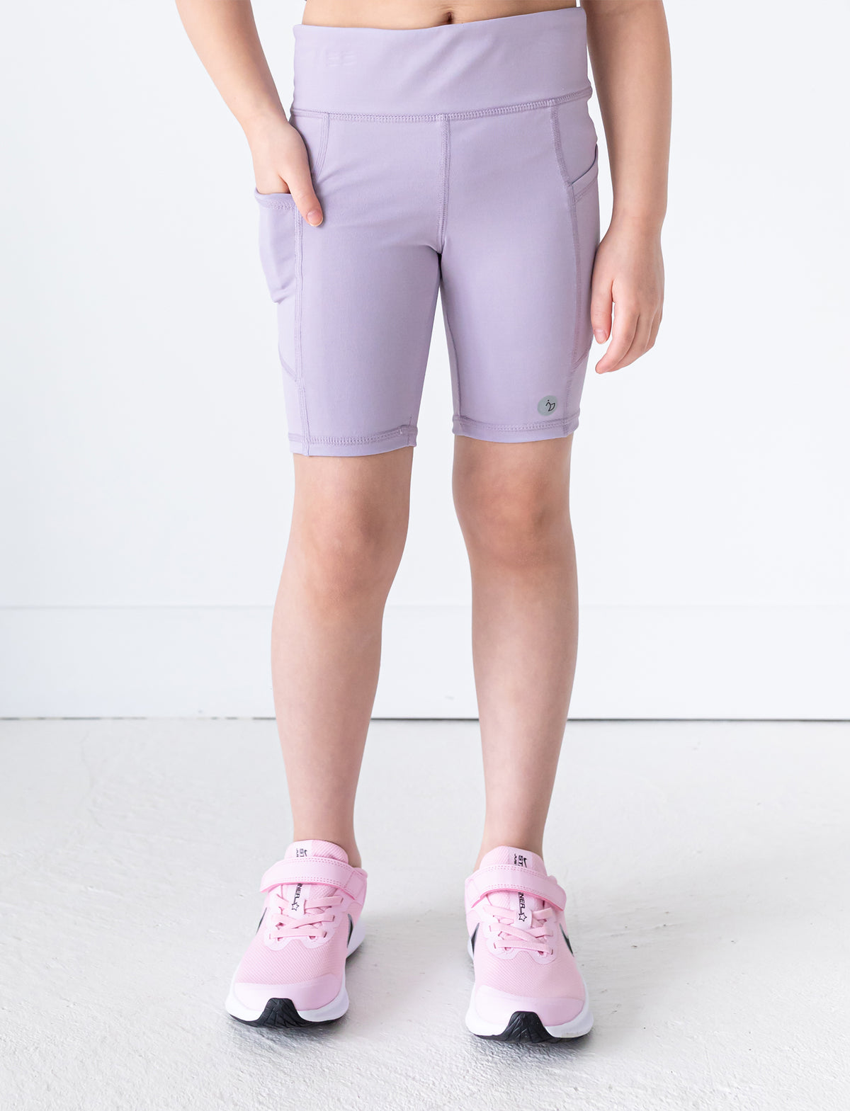 GIRLS 2-6 BIKE SHORT W/ POCKETS