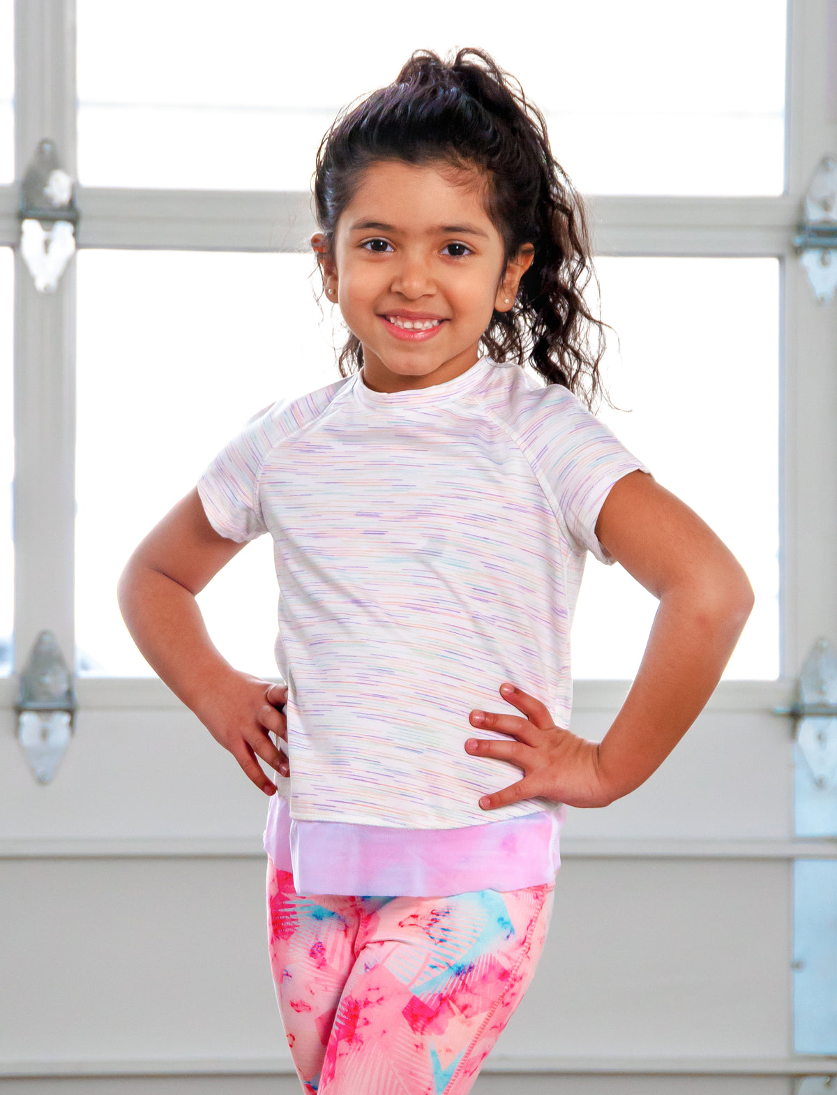 GIRLS 2-6 OPEN BACK ACTIVE T