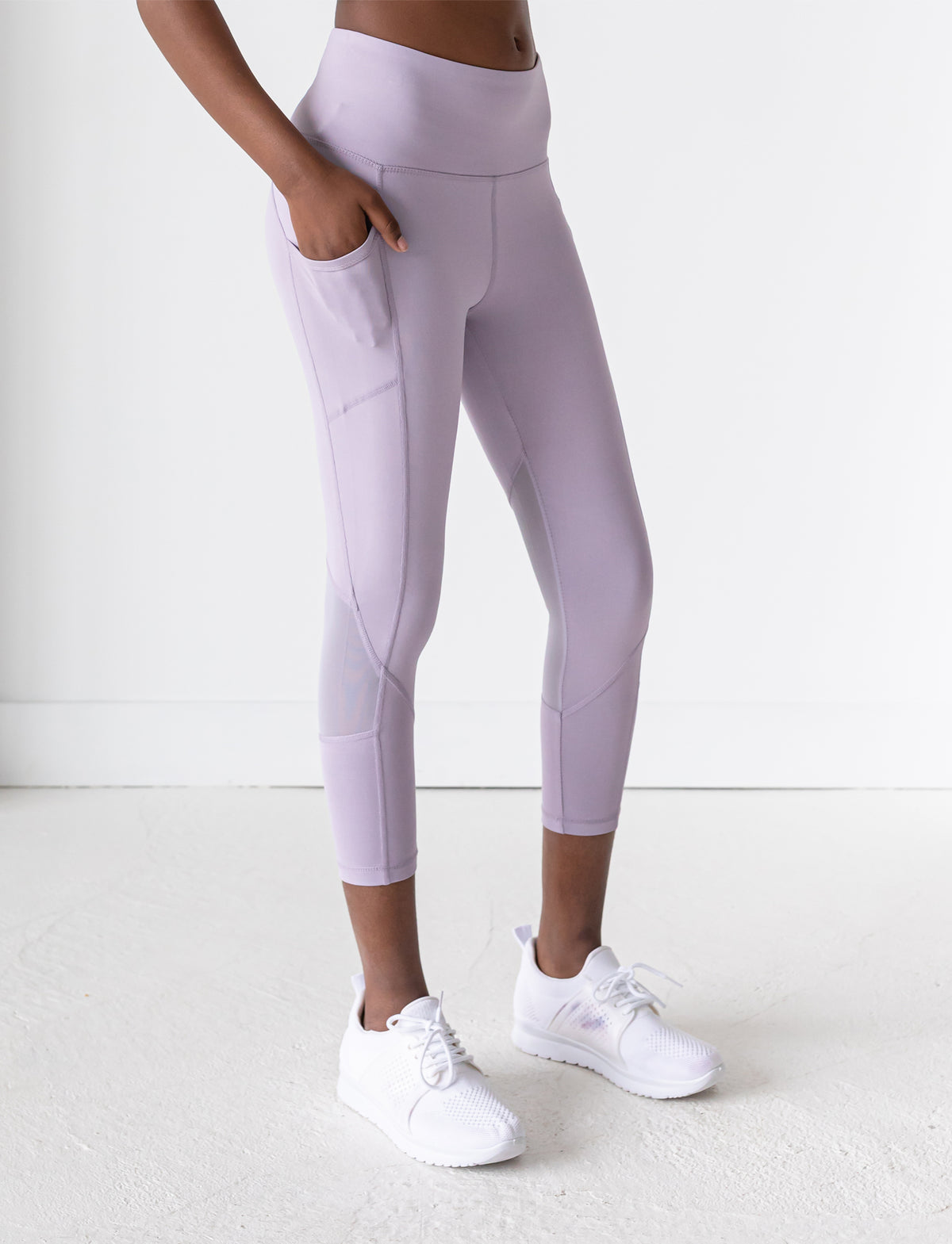 GIRLS CARBON CAPRI