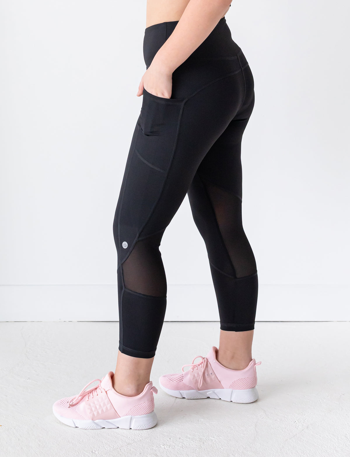 GIRLS CARBON CAPRI