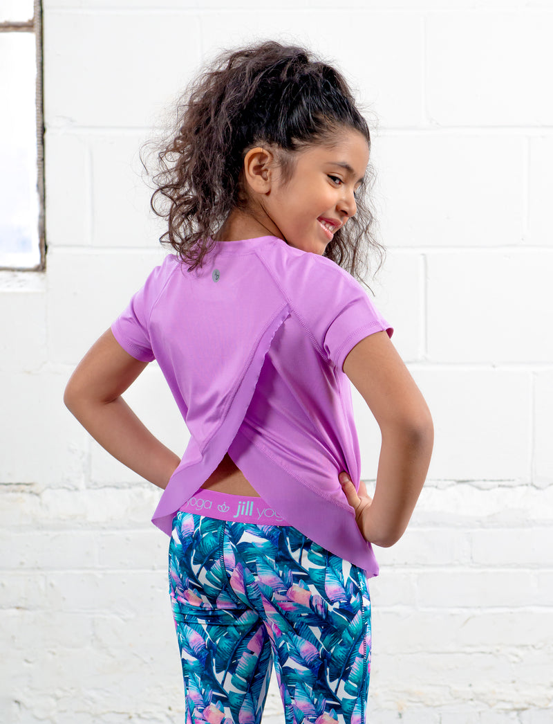 GIRLS 2-6 OPEN BACK ACTIVE T