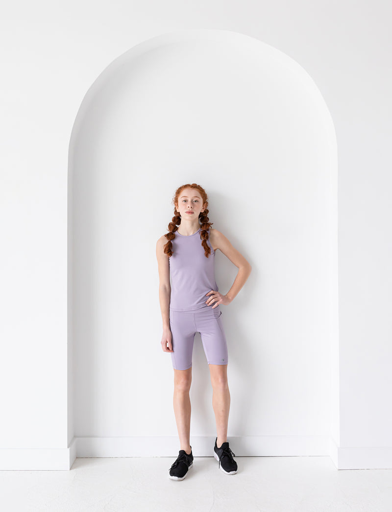 GIRLS KEYHOLE ACTIVE TANK