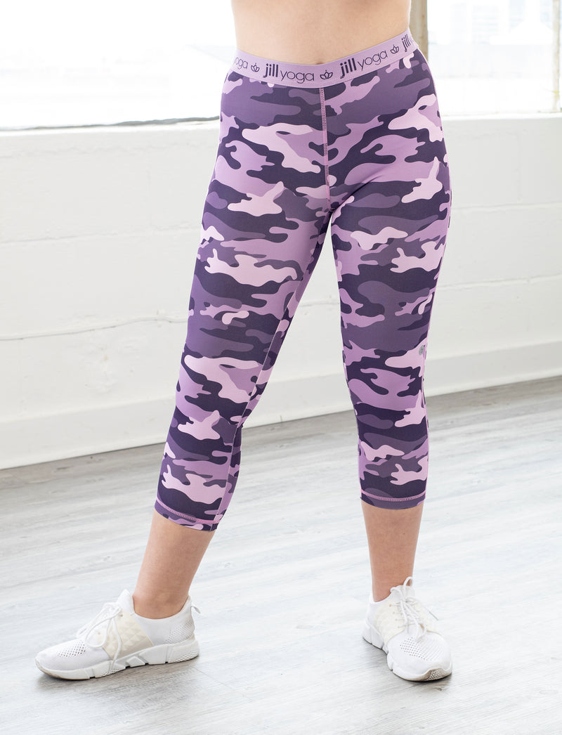 GIRLS ALLOVER PRINT CAPRI LEGGING