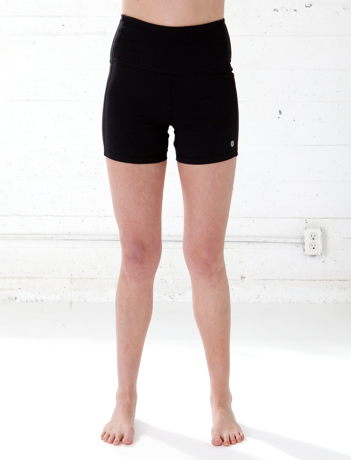 LADIES HIGH RISE YOGA SHORTS