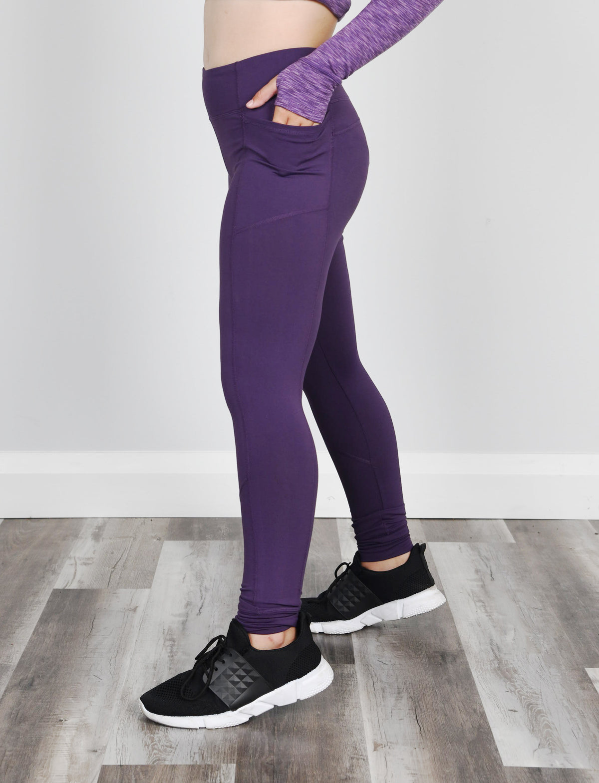 GIRLS LOUNGE LEGGING W/ SIDE POCKET