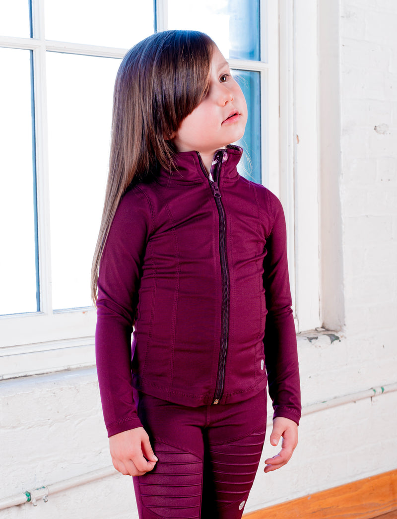 GIRLS 2-6 YOGA JACKET