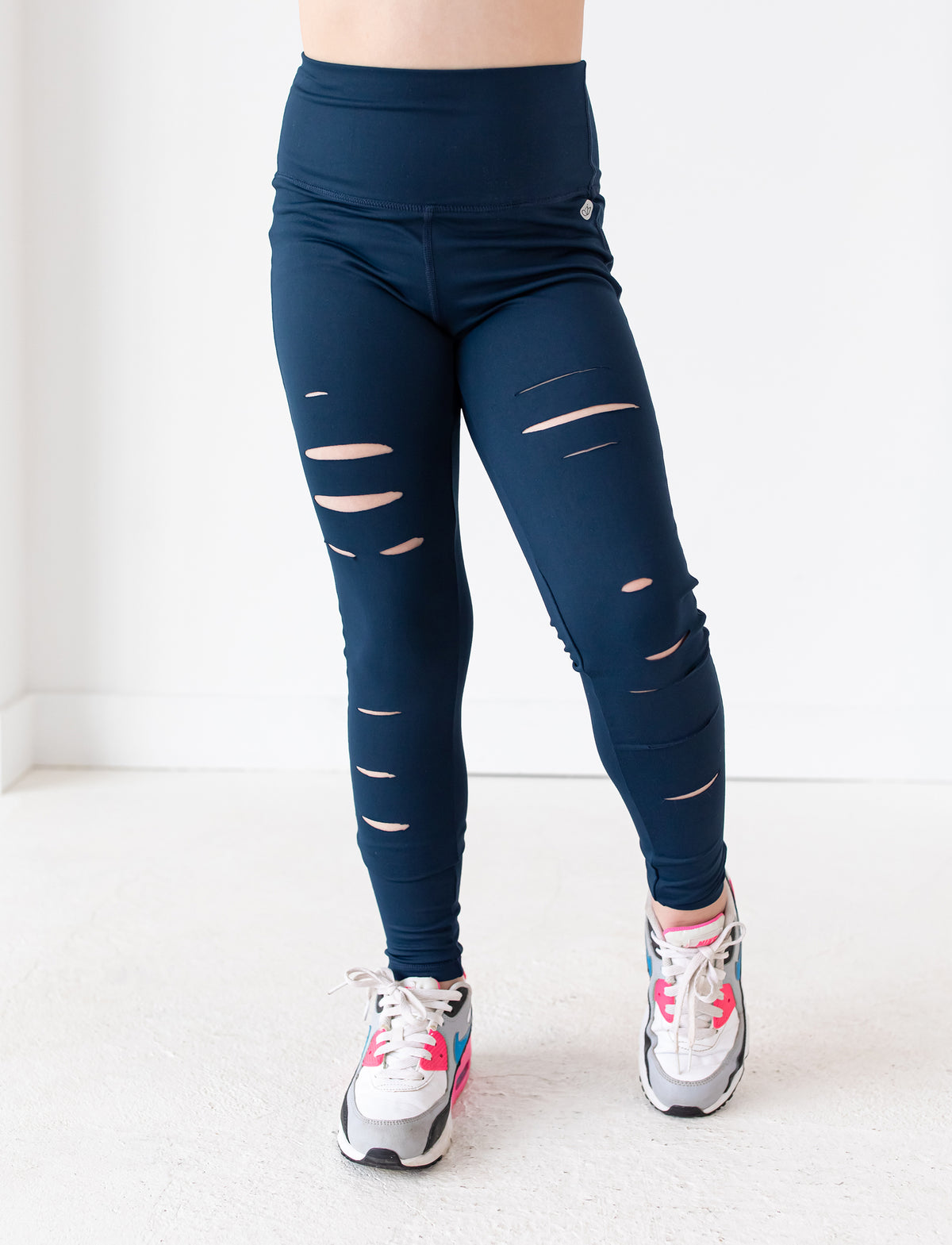 GIRLS 2-6 DISTRESSED LEGGING