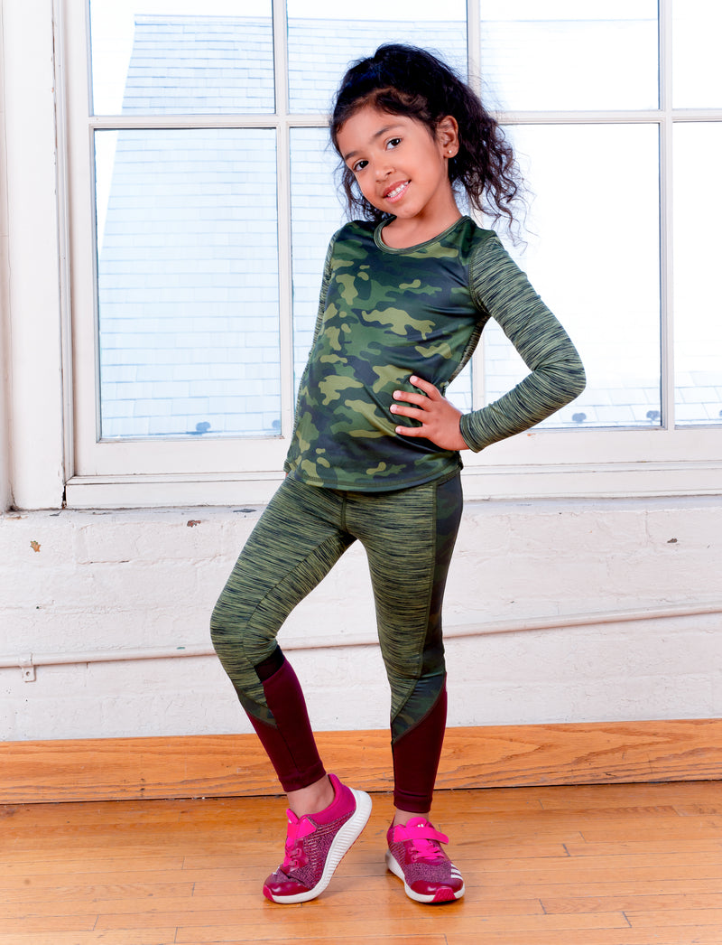 GIRLS 2-6 CUT AND SEW LEGGINGS