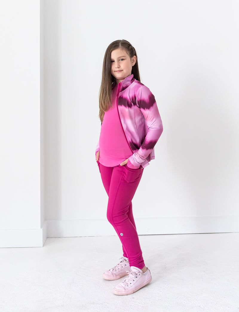 GIRLS 2-6 YOGA JACKET