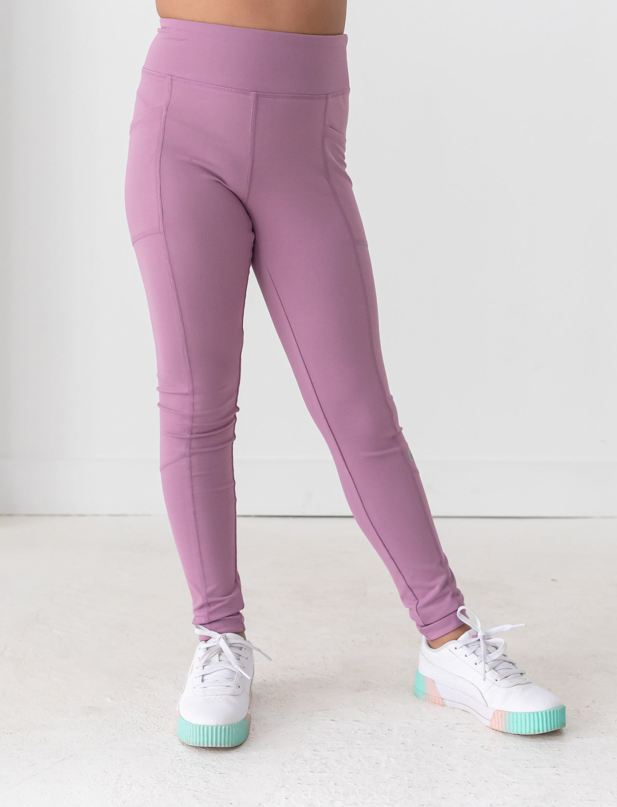 GIRLS 2-6 SIDE POCKET LEGGING