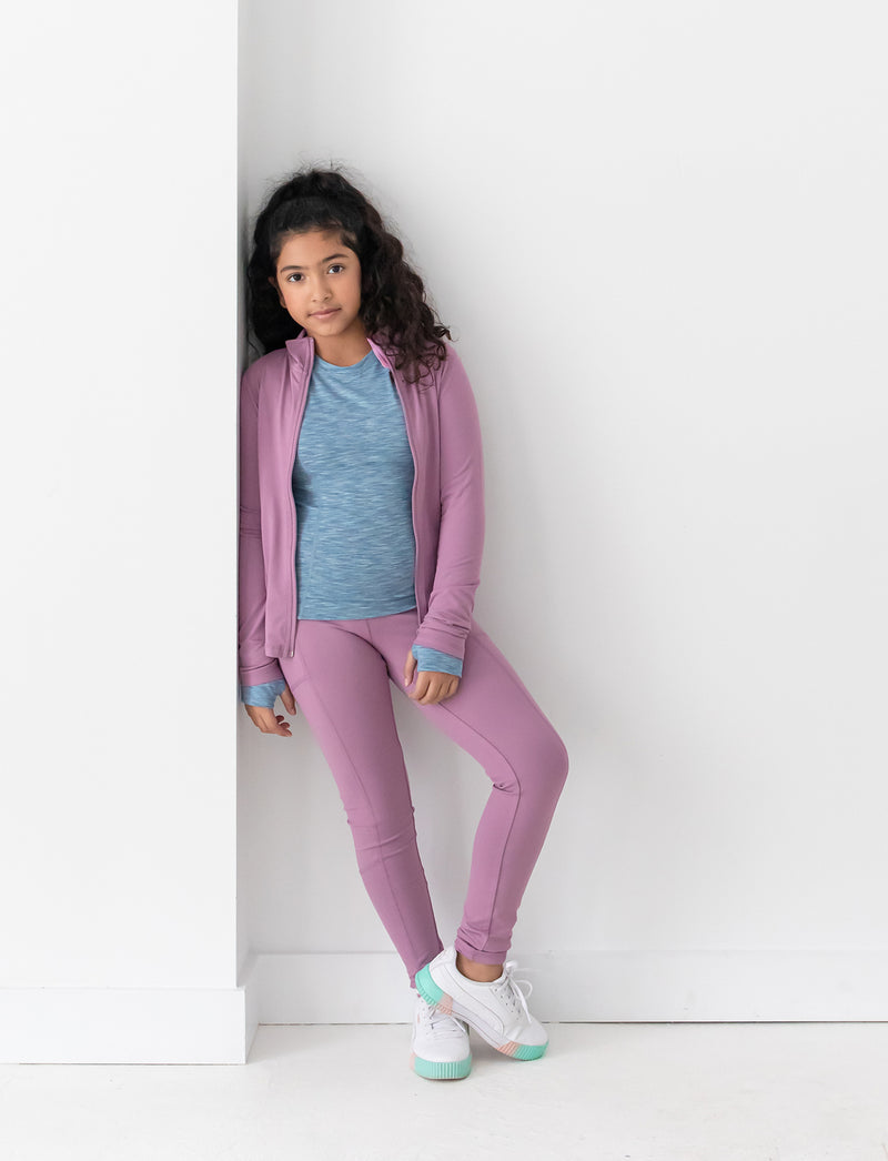 GIRLS 2-6 YOGA JACKET