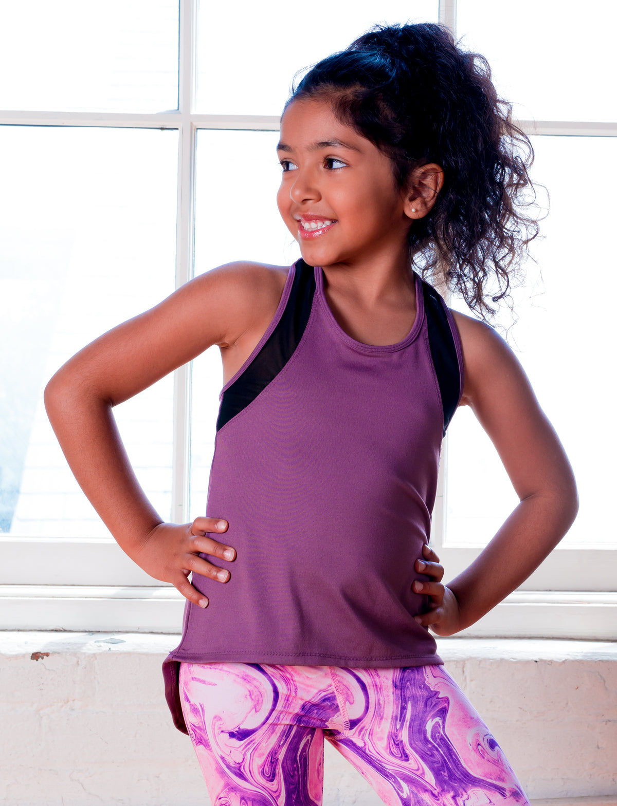 GIRLS 2-6 MESH PANEL TANK