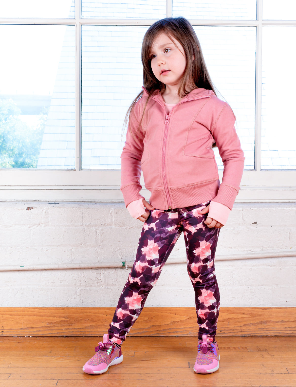 GIRLS 2-6 ALLOVER PRINT LEGGING