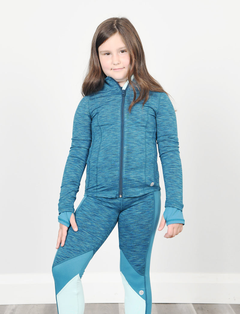 GIRLS 2-6 YOGA JACKET