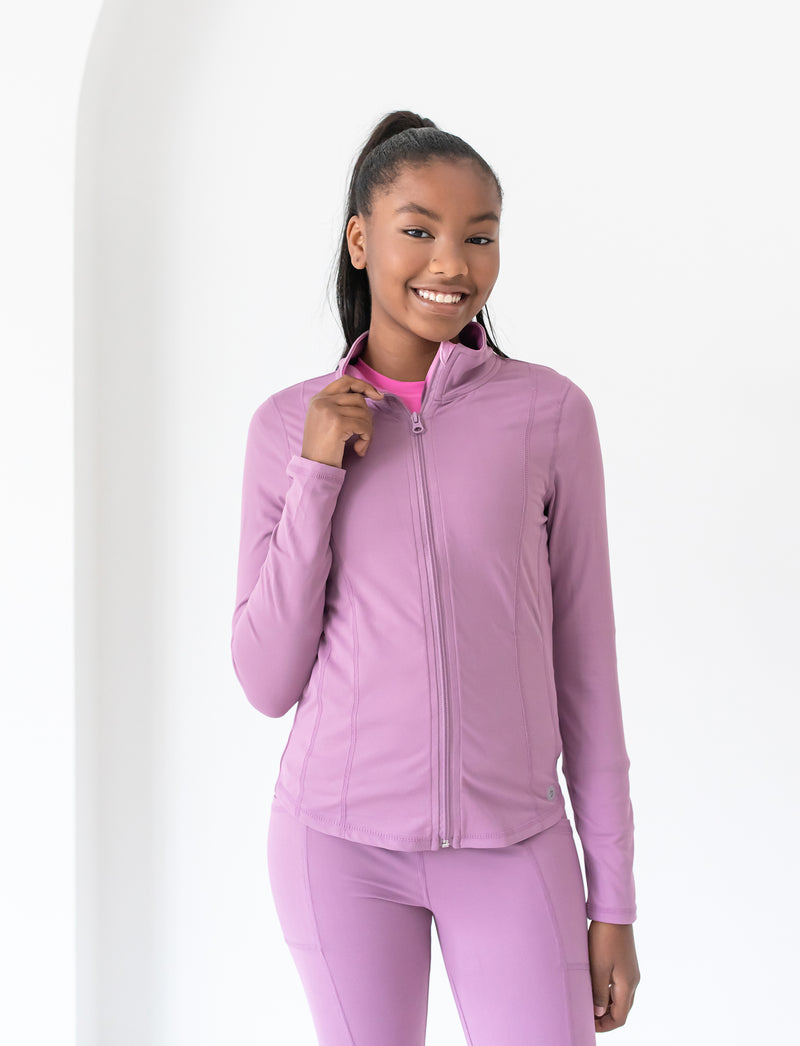 GIRLS CLASSIC YOGA JACKET