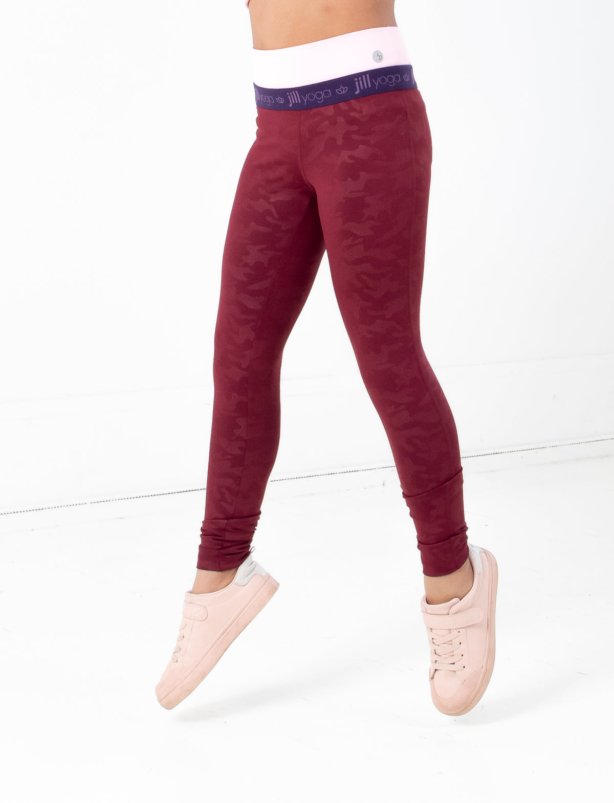 GIRLS 2-6 DOUBLE WAIST PRINTED LEGGING