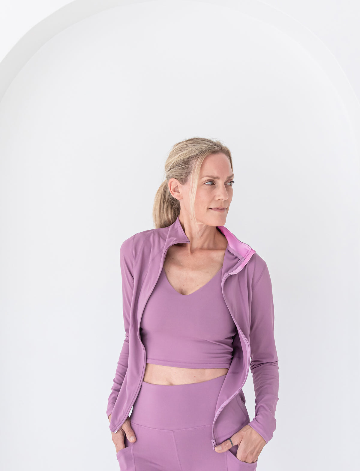 LADIES CLASSIC YOGA JACKET