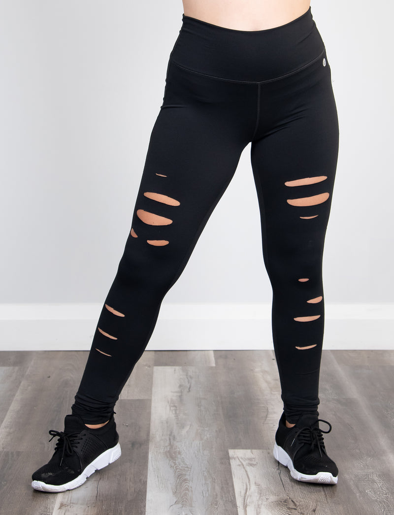 GIRLS DISTRESSED LEGGING