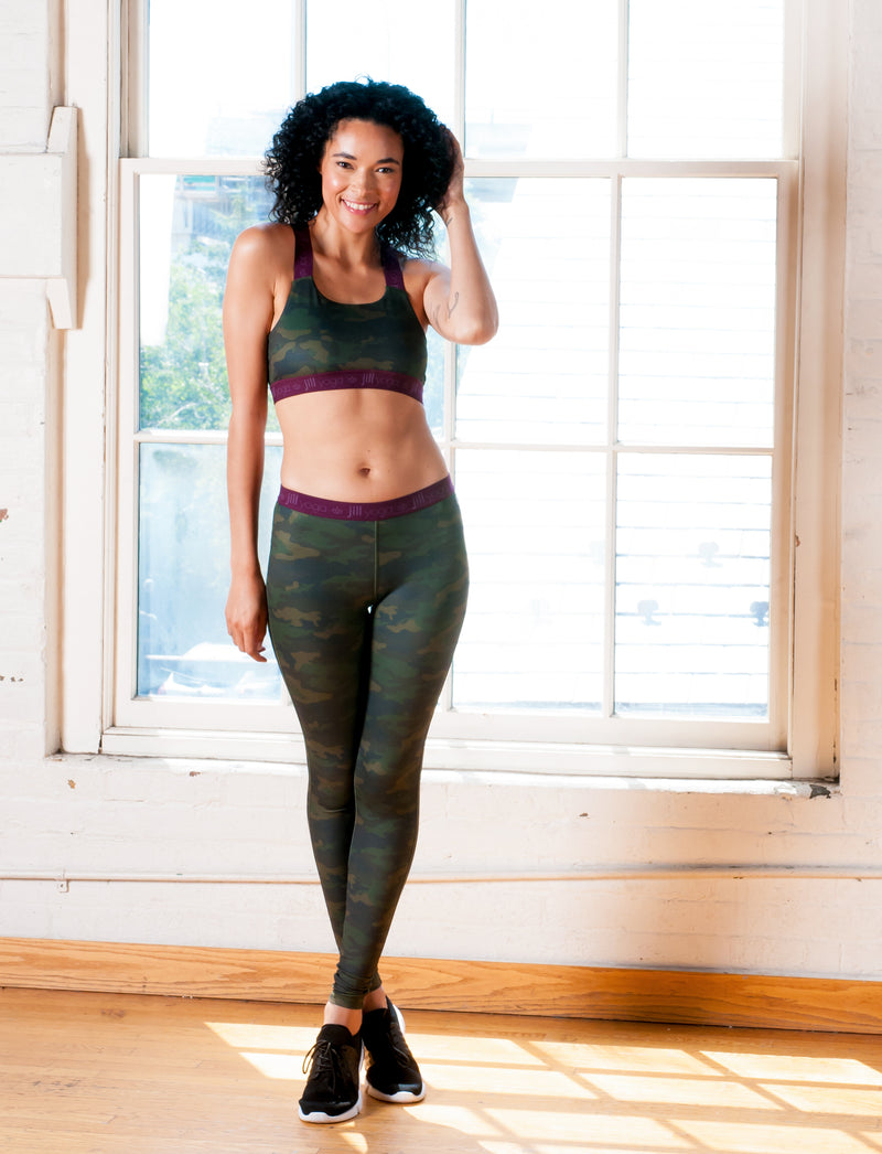 LADIES "JILL YOGA" ACTIVE CROP