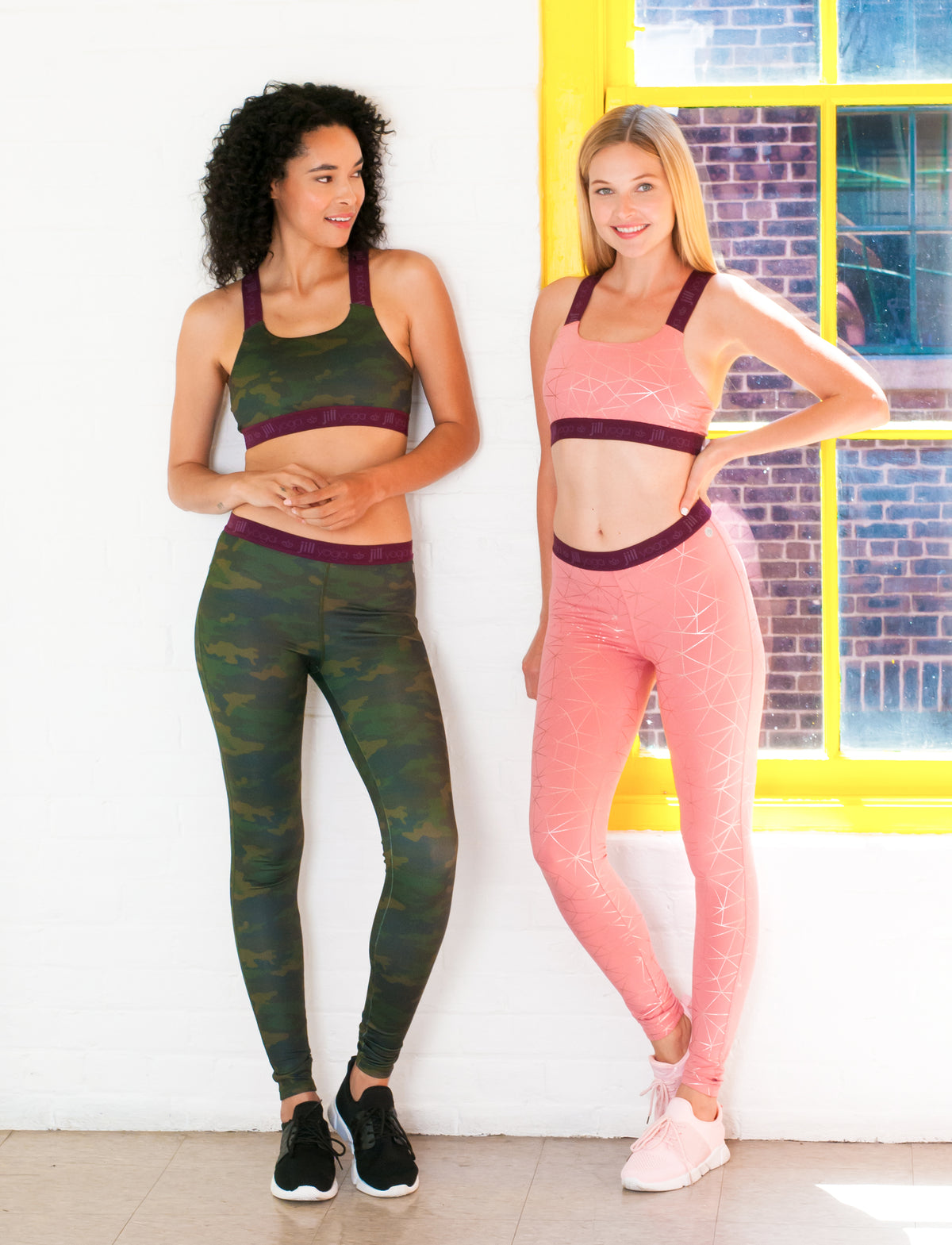 LADIES "JILL YOGA" ACTIVE CROP