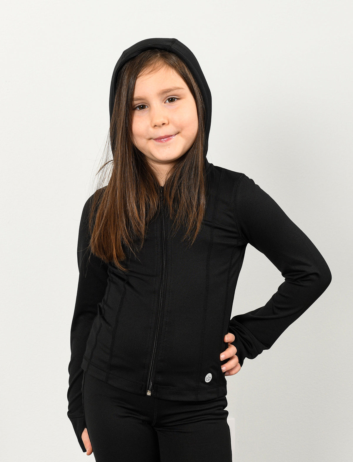 GIRLS 2-6 HOODED JACKET