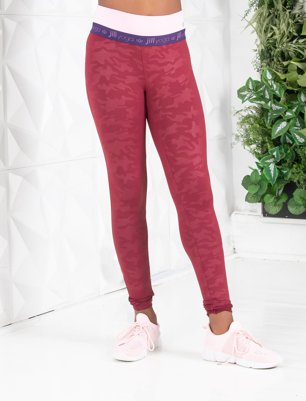 GIRLS DOUBLE WAIST PRINTED LEGGING