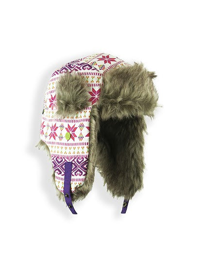 GIRL'S 4-16 TRAPPER W/ FAUX FUR