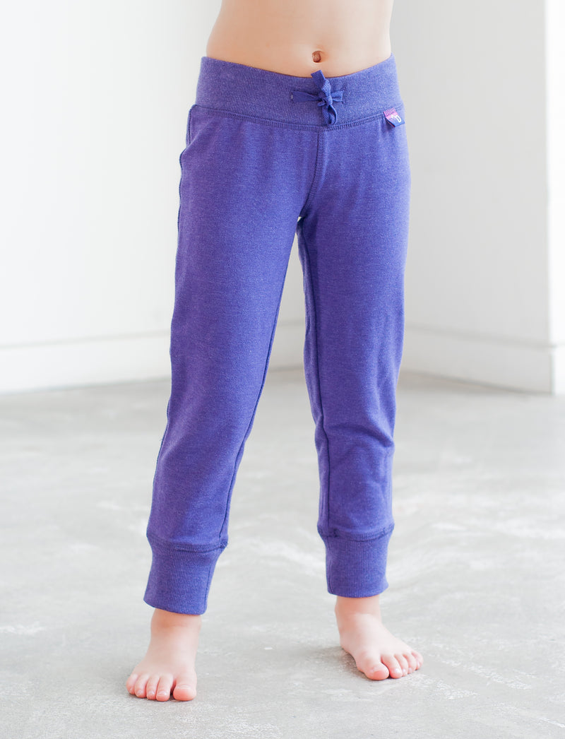 GIRLS 2-6 STRETCH COTTON JOGGERS