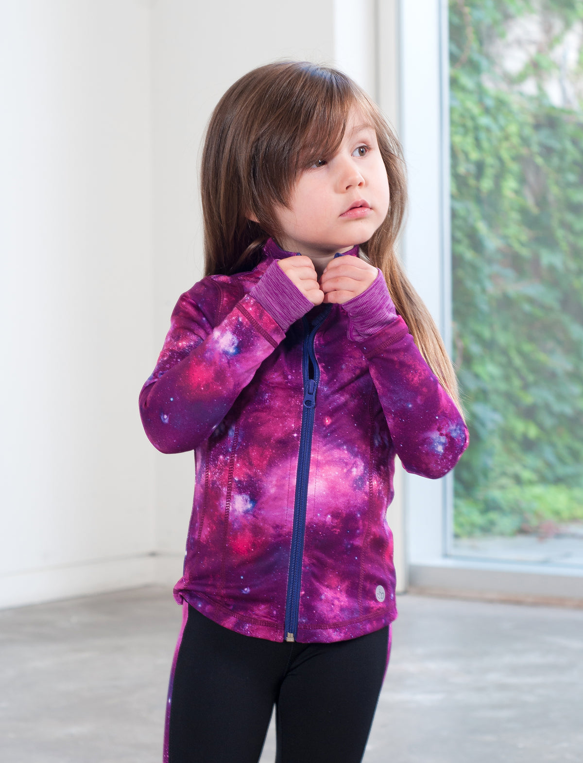 GIRLS 2-6 YOGA JACKET