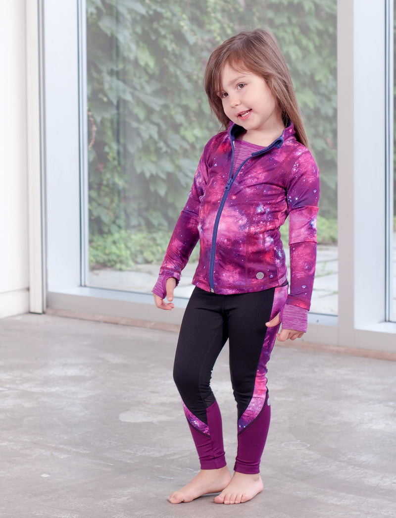 GIRLS 2-6 YOGA JACKET