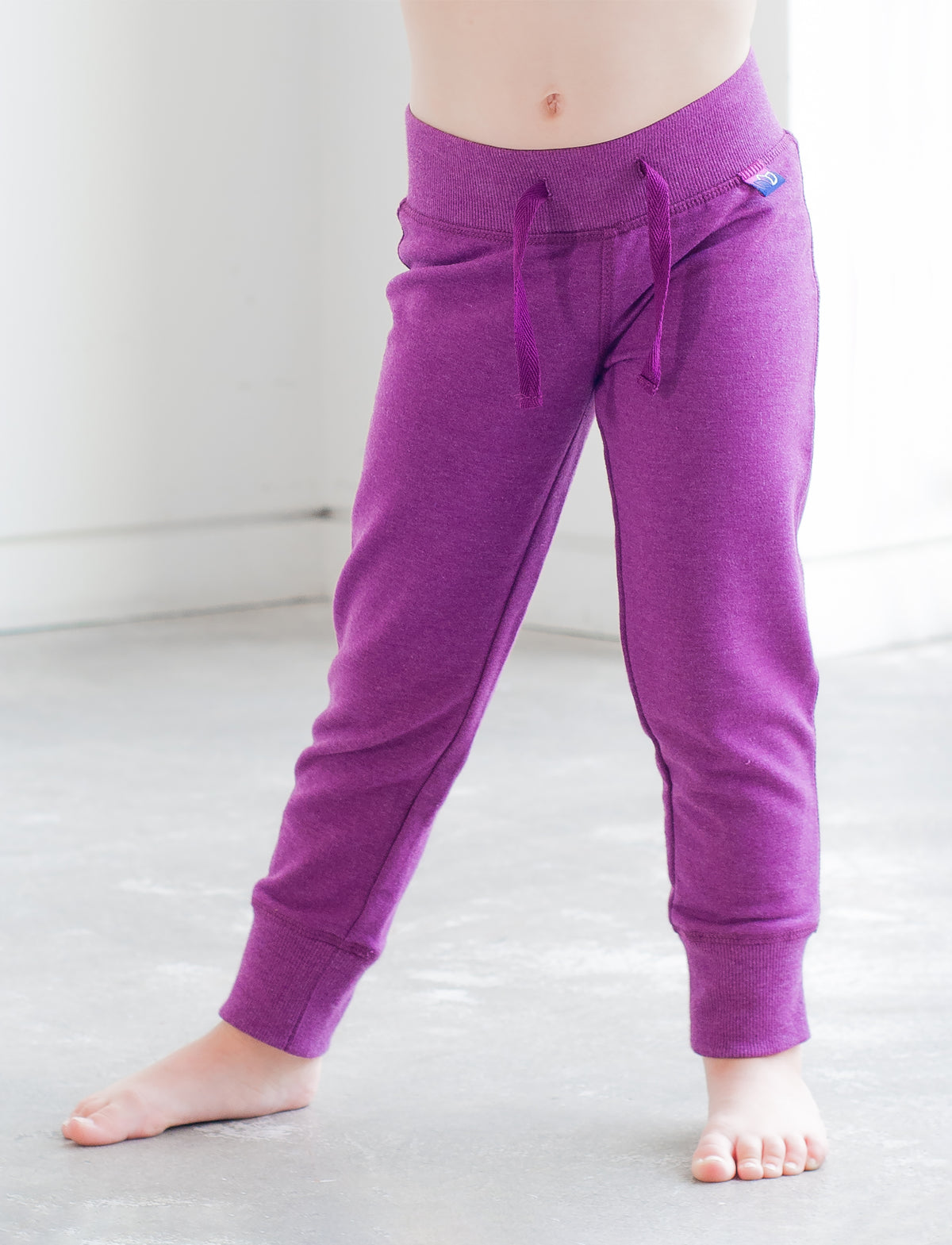 GIRLS 2-6 STRETCH COTTON JOGGERS