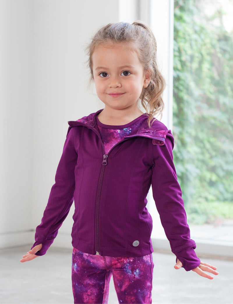 GIRLS 2-6 HOODED JACKET