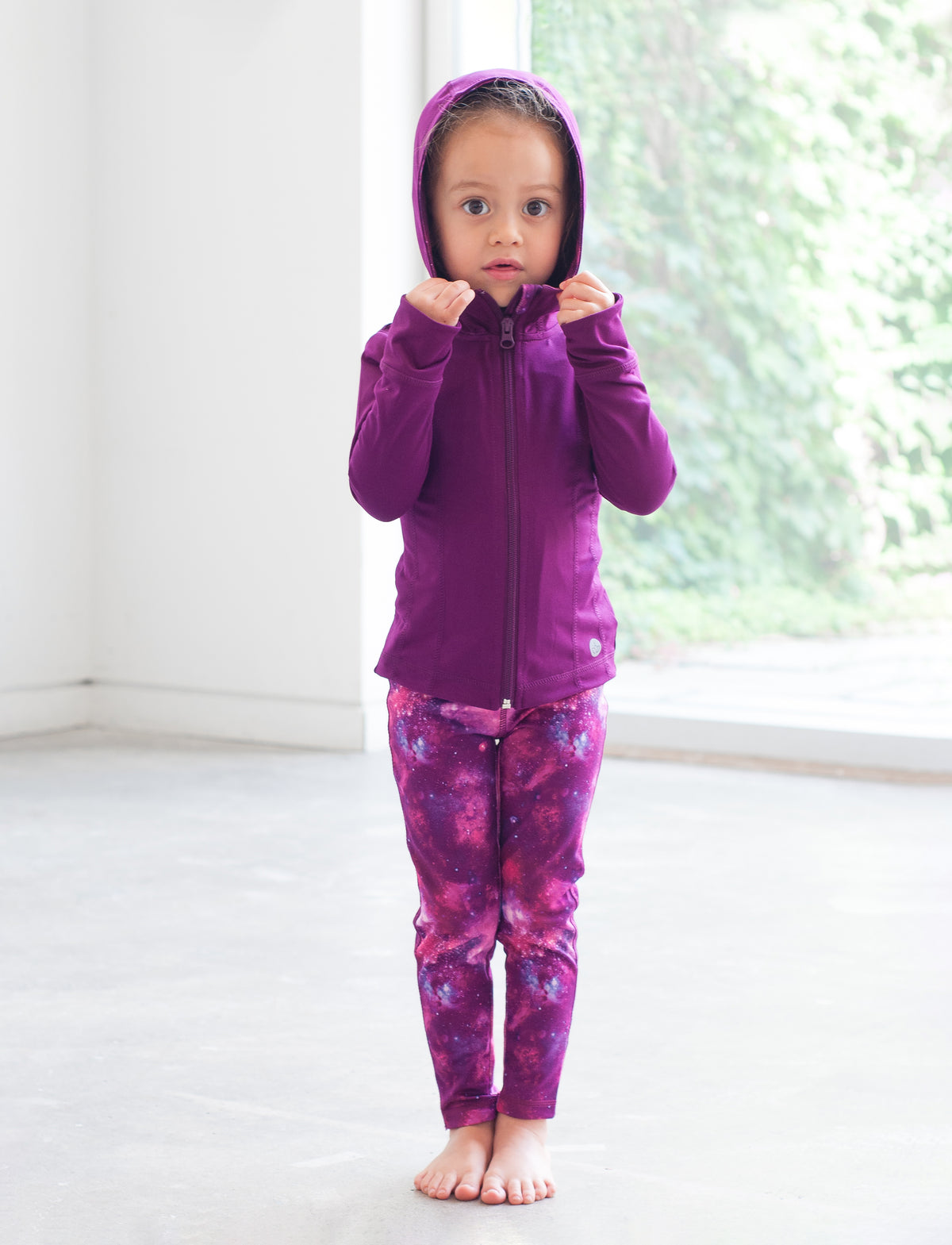 GIRLS 2-6 HOODED JACKET