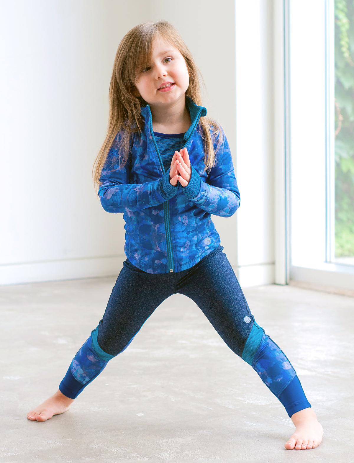 GIRLS 2-6 YOGA JACKET