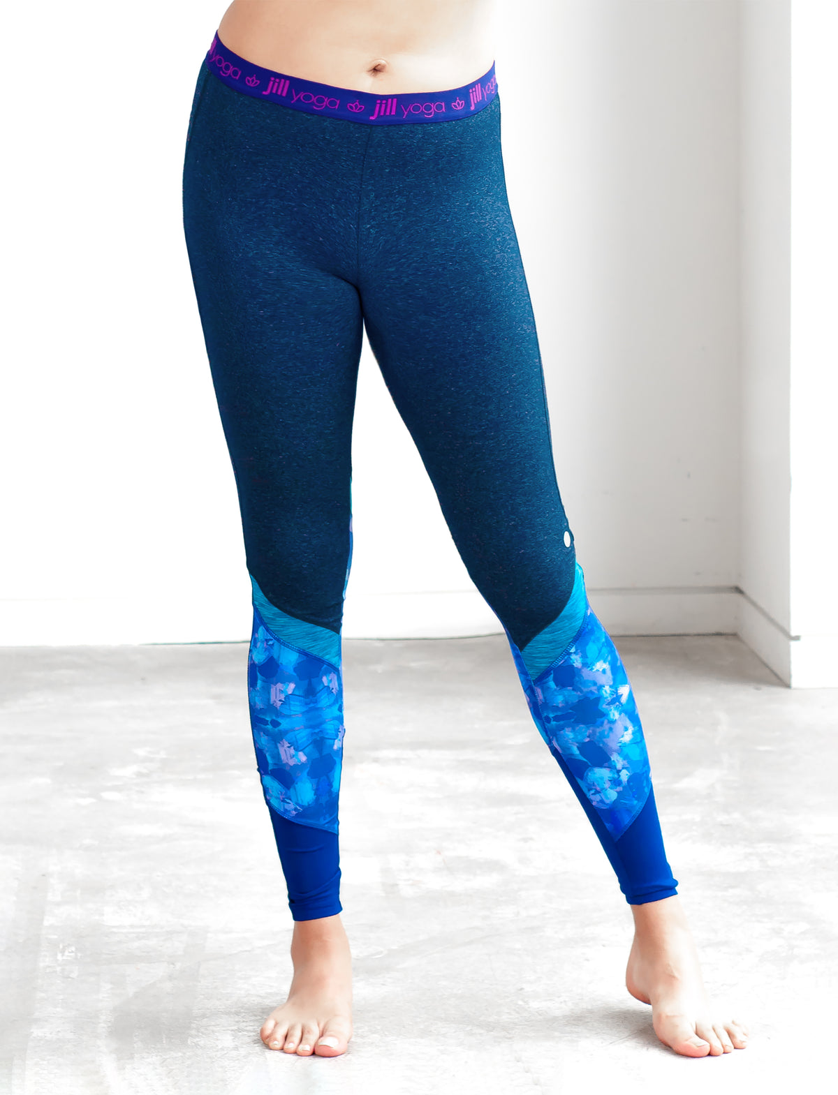 LADIES ELASTIC WAIST CUT AND SEW LEGGINGS