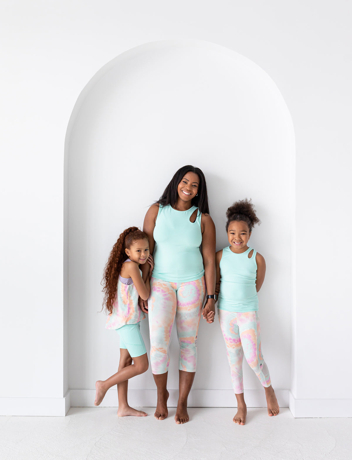 GIRLS KEYHOLE ACTIVE TANK