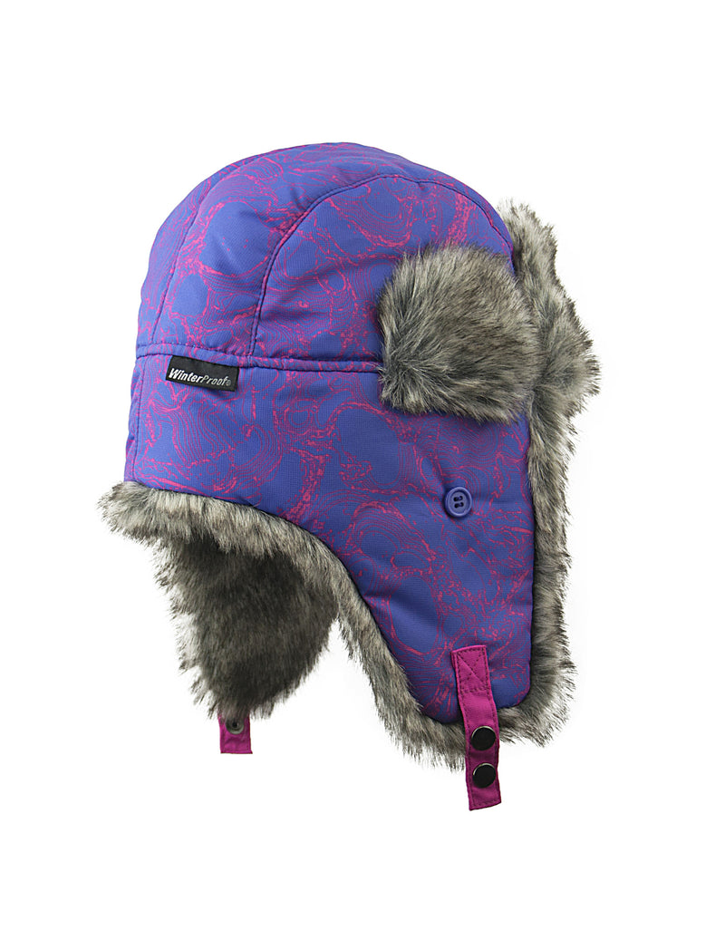 GIRL'S 4-16 TRAPPER W/ FAUX FUR