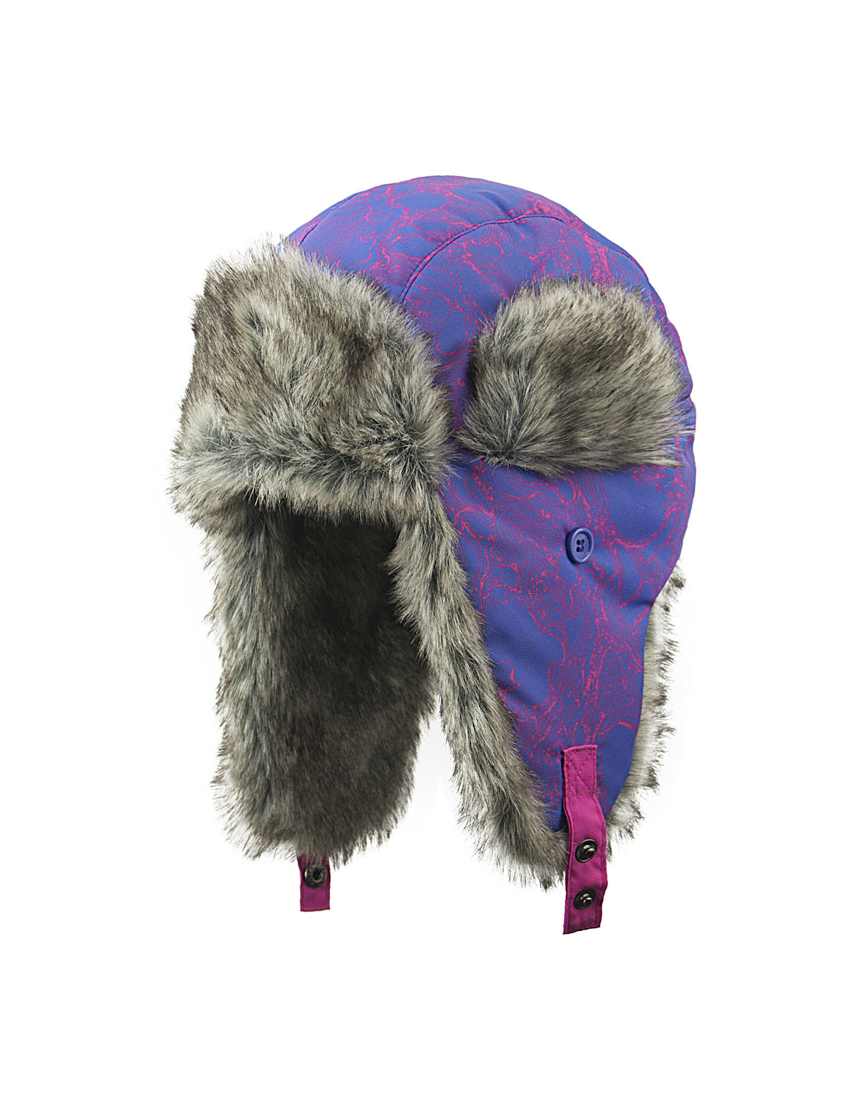 GIRL'S 4-16 TRAPPER W/ FAUX FUR