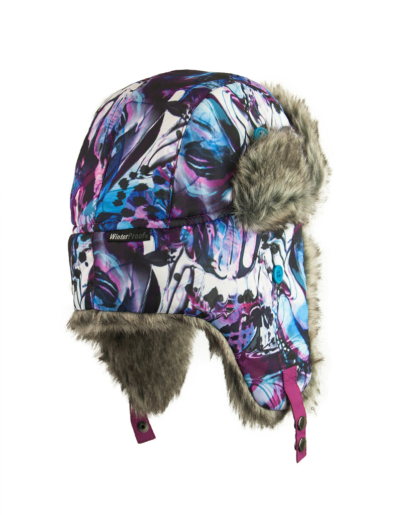 GIRL'S 4-16 TRAPPER W/ FAUX FUR