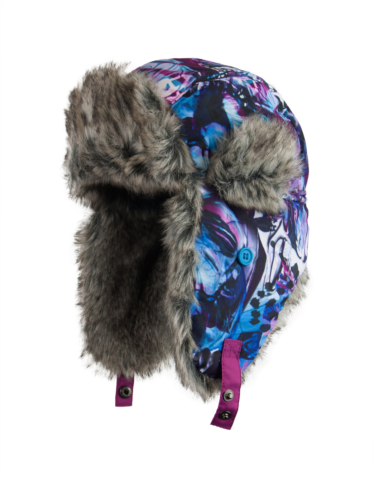 GIRL'S 4-16 TRAPPER W/ FAUX FUR